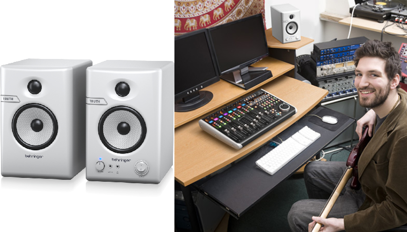 Гибкая настройка звучания под комнату и задачи Behringer TRUTH 3.5 BT-WH